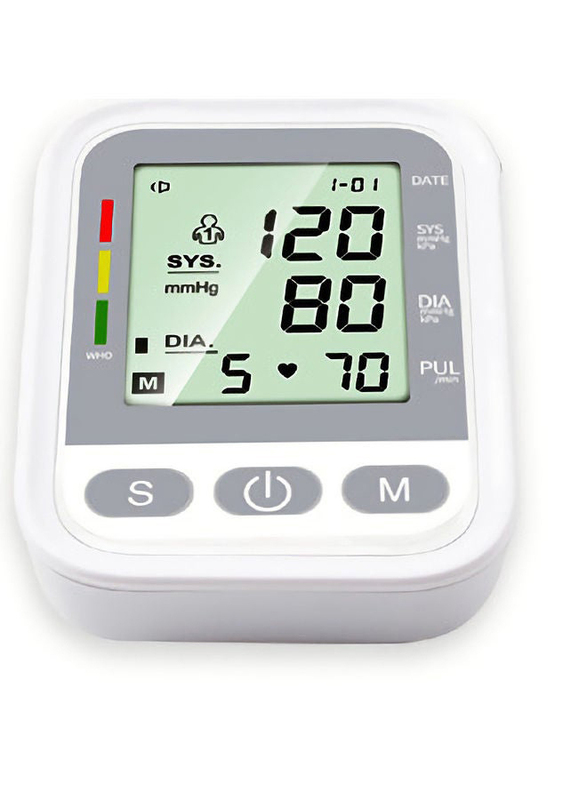 Arm Blood Pressure Monitor, PAA3480GY, White