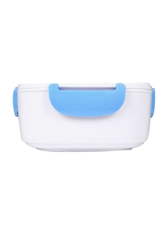 Portable Electric Heating Lunch Box, CN14700, White/Blue