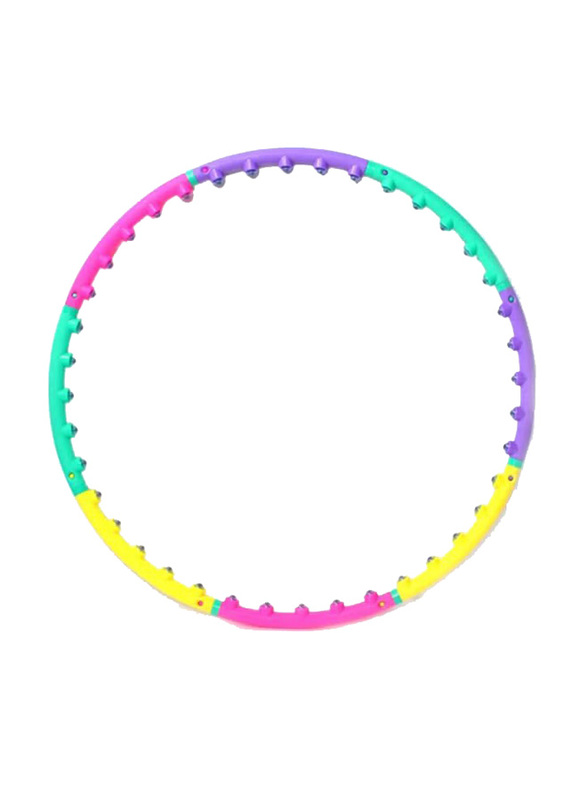Weighted Magnetic Fitness Hula Hoop, Multicolour