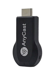 AnyCast Miracast Wi-Fi Wireless Display Receiver Dongle, Black
