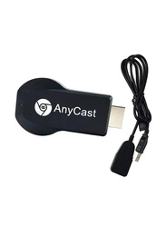 AnyCast M2 Miracast HDMI Wi-Fi Display Dongle Receiver, 2724645499163, Black
