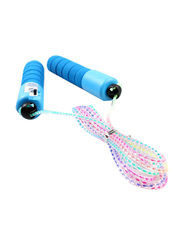 Adjustable Fitness Skipping Rope, One Size, Blue