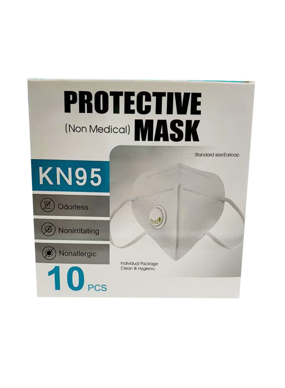 KN95 Non Medical Protective Face Mask Set, 10 Pieces