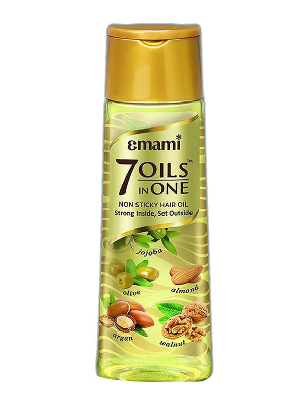 

Emami 7 Oils in 1 Hair Oil for All Hair Types, 100ml