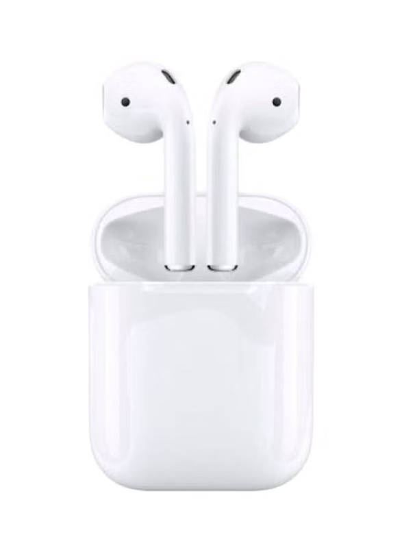 Stereo Bluetooth Wireless In-Ear Earbuds With Charging Box, White