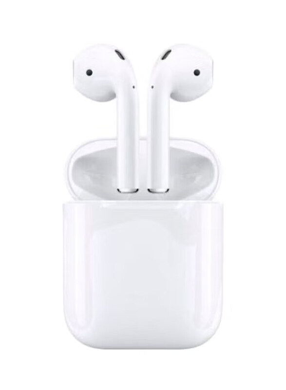 Stereo Bluetooth Wireless In-Ear Earbuds With Charging Box, White