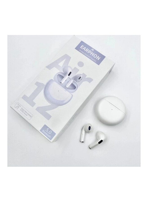 

Generic Air 12 Wireless In-Ear Earphones, White