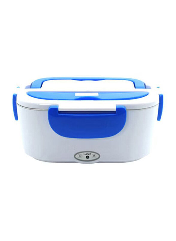 Portable Electric Lunch Box, H24011BL-EU-KM, White/Blue