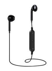 Wireless Bluetooth In-Ear Headphones with Mic, Black