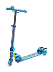 3-Wheel Kick Scooter In Blue Authentic Durable For Your Little One With Non Grip Handle, 2724581130694, Multicolour