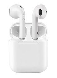 Bluetooth Wireless In-Ear Earphones With Charging Box, White
