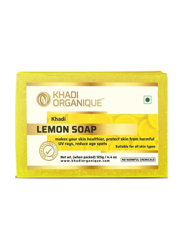 Khadi Organique Lemon Soap, 125g