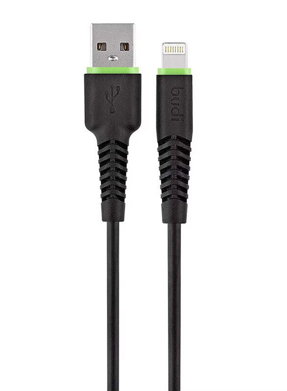 

Budi 1.2-Meters USB Type-C Charging Cable, USB Type-C to USB Type A for Smartphones/Tablets, Black