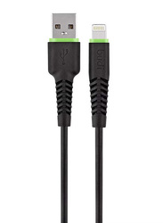 Budi 1.2-Meters USB Type-C Charging Cable, USB Type-C to USB Type A for Smartphones/Tablets, Black