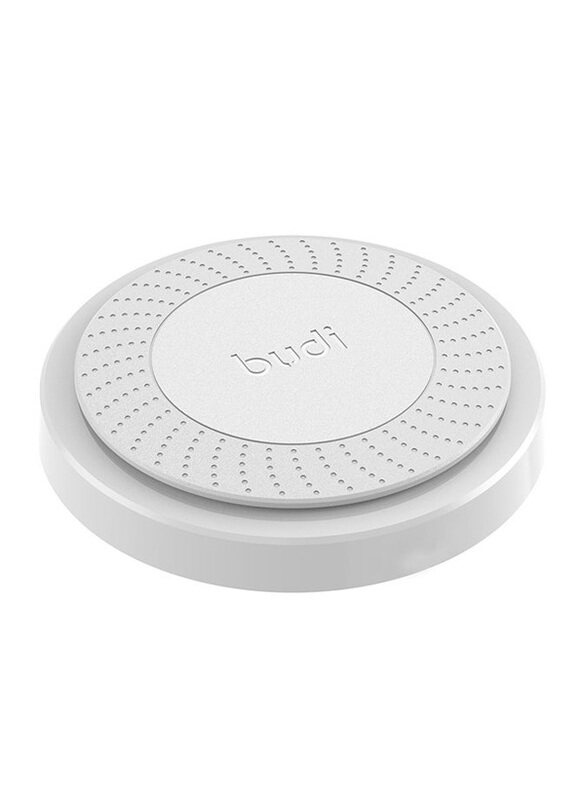 

Budi Qi Enabled Fast Wireless Charger, White