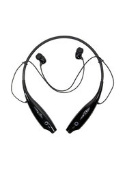 Universal Wireless/Bluetooth In-Ear Neckband Earphone, Black