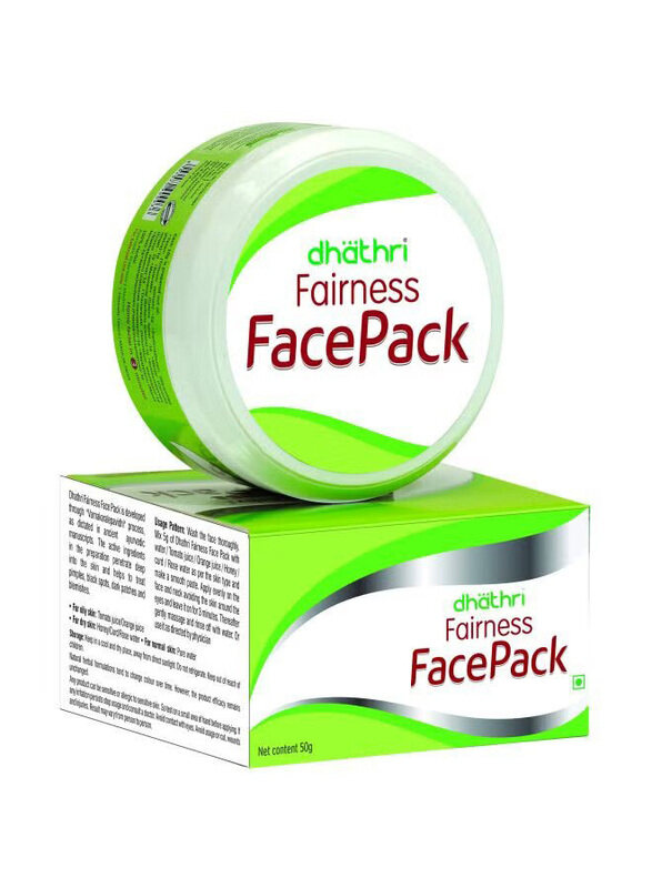 

Dhathri Fairness Face Pack, 50gm