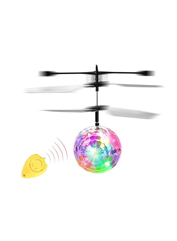 

Generic Disco Ball Infrared Induction Drone, 22 x 7 x 13cm, Ages 6+ Years