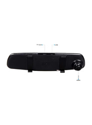 DVR Womdee LCD Rear-view Mirror Camera Recorder, Black