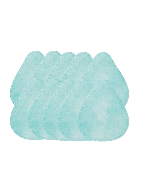 

Generic Face Mask Filter Element for S9 Face Mask/KN95, Teal, 10-Pieces