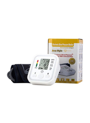 Fully Automatic Electronic Blood Pressure Monitor, VNGB30450, White
