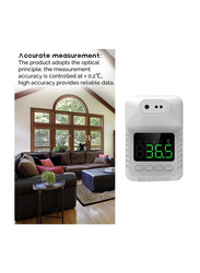 Wall Mounted Non Contact Digital Infrared Thermometer, MD2141_JX, White