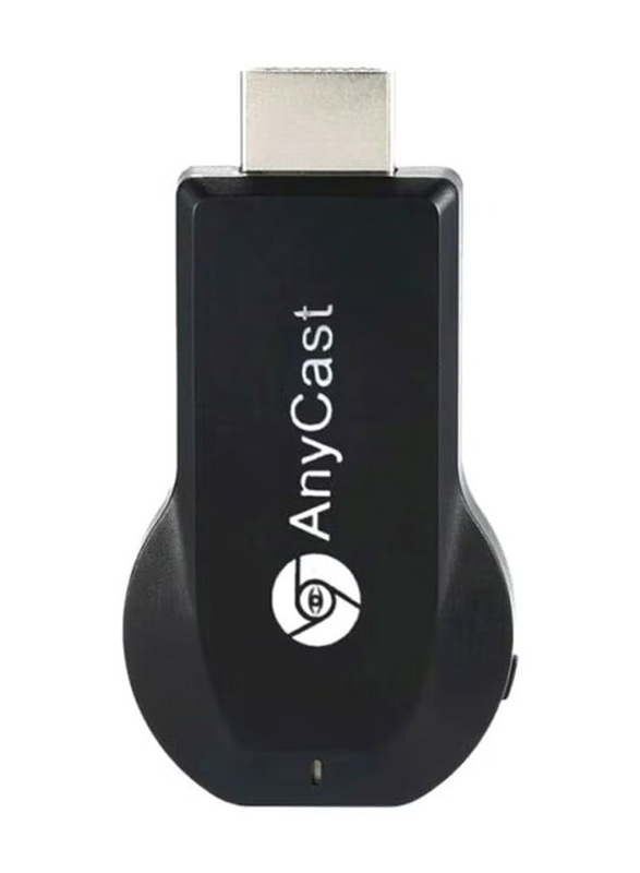 AnyCast M4 Plus Wireless Display Dongle, Black/Silver