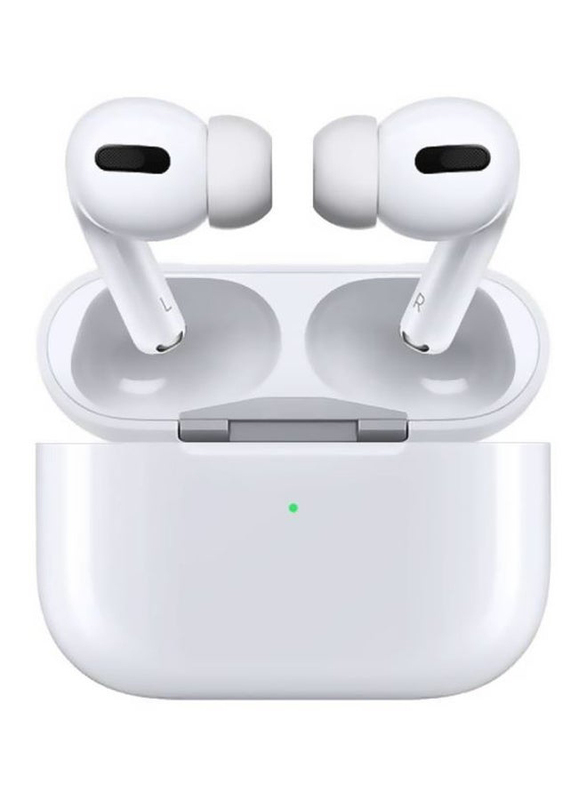 Wireless In-Ear Earphones with Charging Case, White