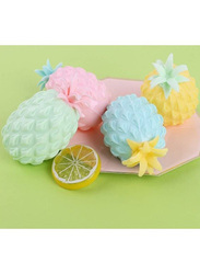 XiuWoo Pineapple Anti Stress Squeeze Ball, Ages 2+ Years