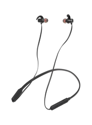 Sport Wireless Bluetooth In-Ear Neckband Headset with Mic, Black