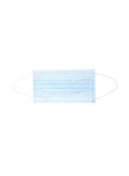 Non-Woven Breathable Mask, 10 Pieces, Blue