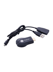 AnyCast M2 Plus Miracast Airplay HDMI Wi-Fi Display Dongle, 2724701924813, Black