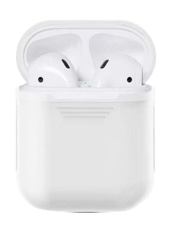 Protective Case Cover for Apple AirPods, White