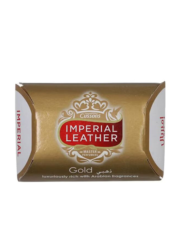 Imperial Leather Arabian Fragrance Gold Soap, Gold, 6 x 125g