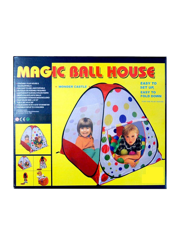 Tent Play Magic Ball House, Ages 3+ Years