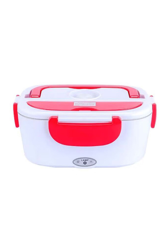 Portable Electric Lunch Box, H30550R2-US, Red/White