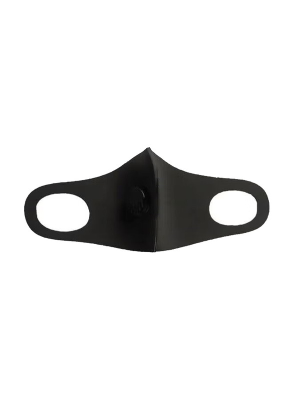 Breathable Mask with Comfortable Efficient Barrier, Black