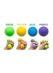 Xiuwoo Squeeze Stress Balls, 7.44 x 2.72 x 2.72inch, Yellow, Ages 2+ Years