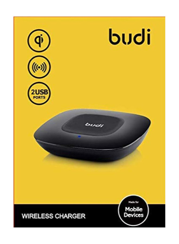 Budi Wireless Charger, Black