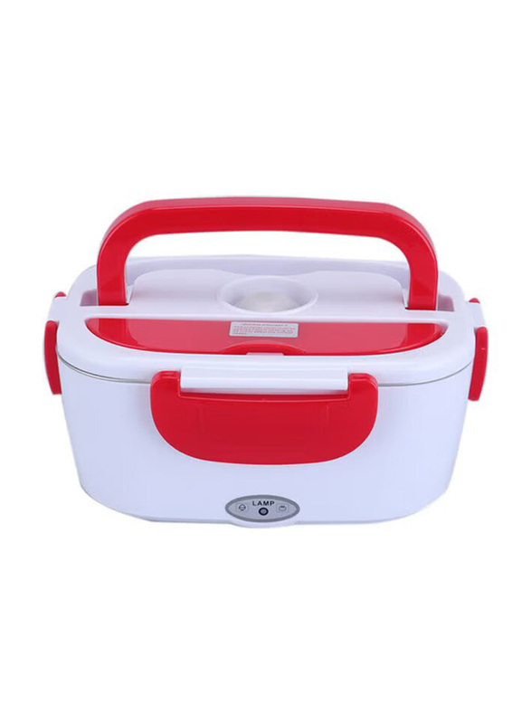 Portable Electric Lunch Box, H24011R-EU-KM, White/Red