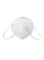 Disposable KN95 Soft Breathable Protective Face Mask, White, 20-Pieces