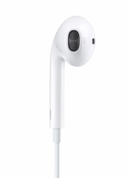 3.5mm Wired In-Ear Stereo Earphones with Microphone, AE01-Z, White