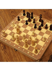 Foldable Magnetics Log Chess Set