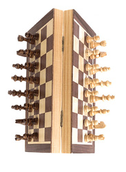 Wooden Magnetic Chess Board, Y19426-1-KM