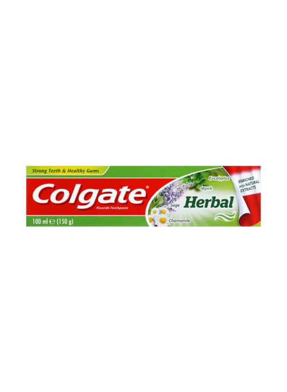 

Colgate Herbal Fluoride Toothpaste, White, 100ml