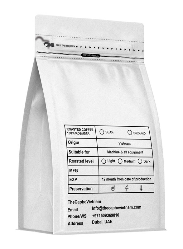 The Caphe Vietnam Fine Robusta Blended Vietnamese Ground Coffee, 1 Kg