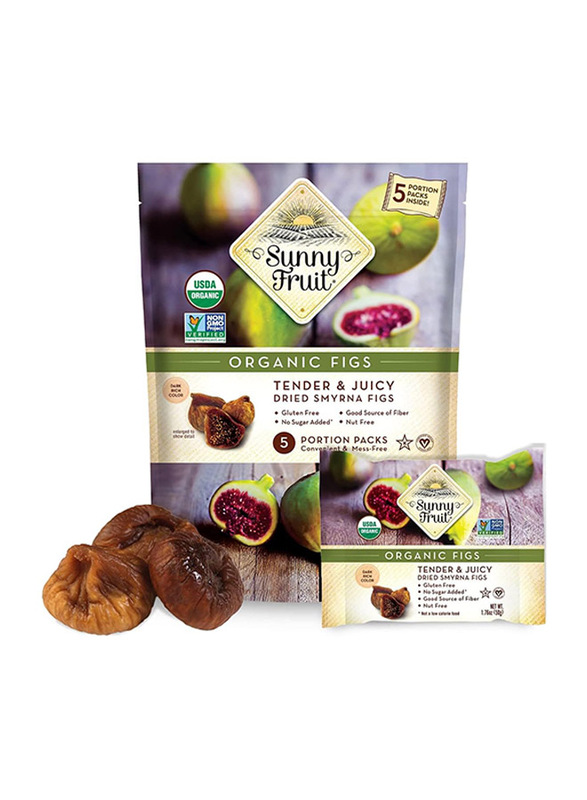 

Sunny Fruit Organic Dried Figs, 50g