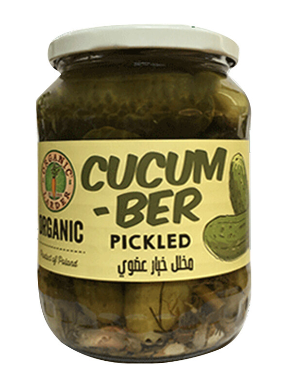 

Organic Pickled Cucumber, 680g
