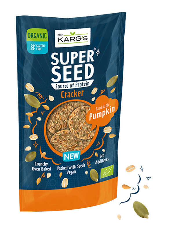 

Dr. Karg's Dr. Karg’s Super Seed Cracker Pumpkin, 85g