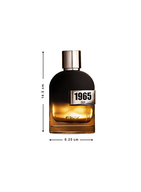 Frsh 1965 Eau De Parfum Oud - عطر فاخر للرجال  أفضل عطر طويل الأمد للرجال  هدية عطر للرجال